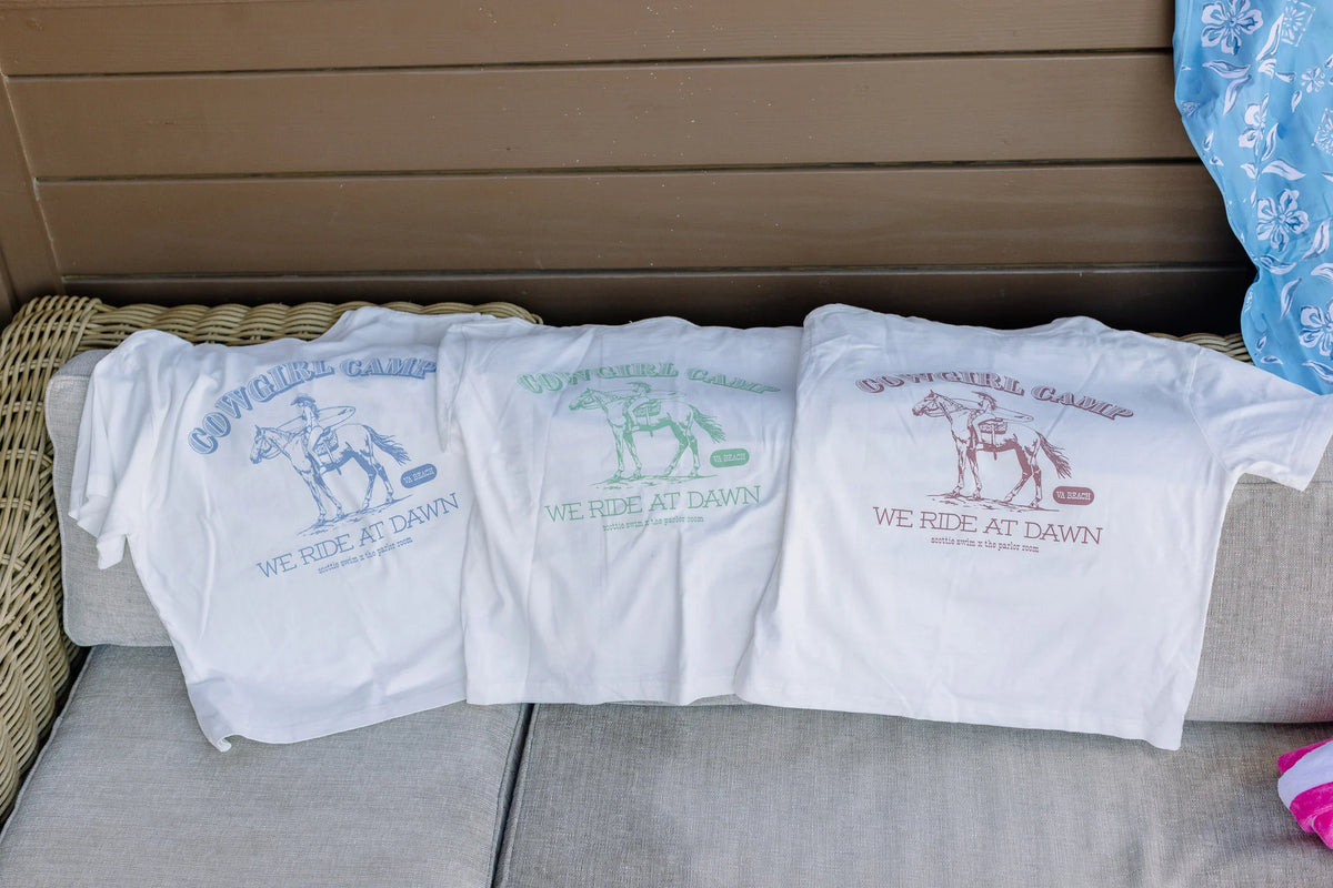 Cowgirl Camp Graphic Relaxed Tee
