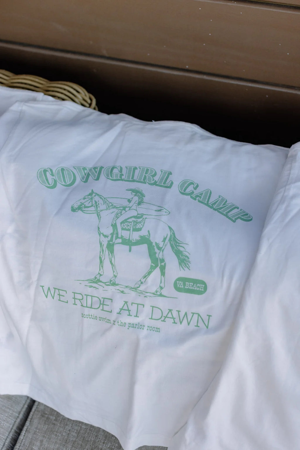 Cowgirl Camp Graphic Relaxed Tee