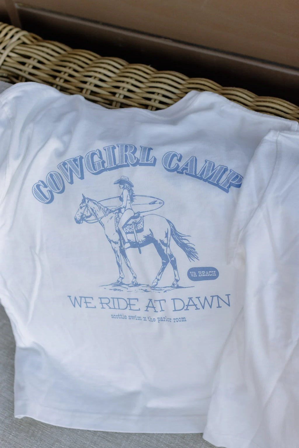 Cowgirl Camp Graphic Relaxed Tee