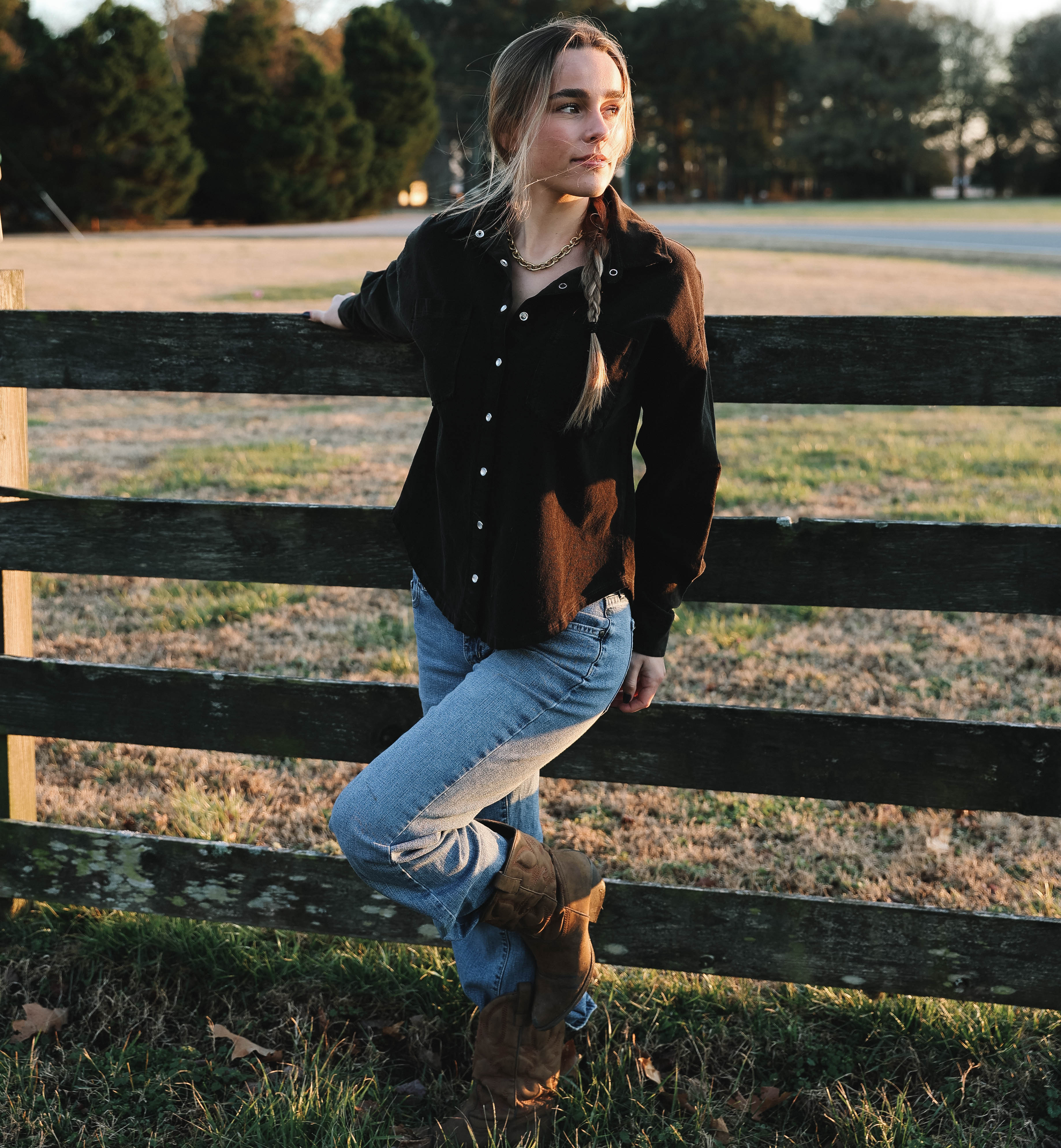 Corduroy Scottie Shirt