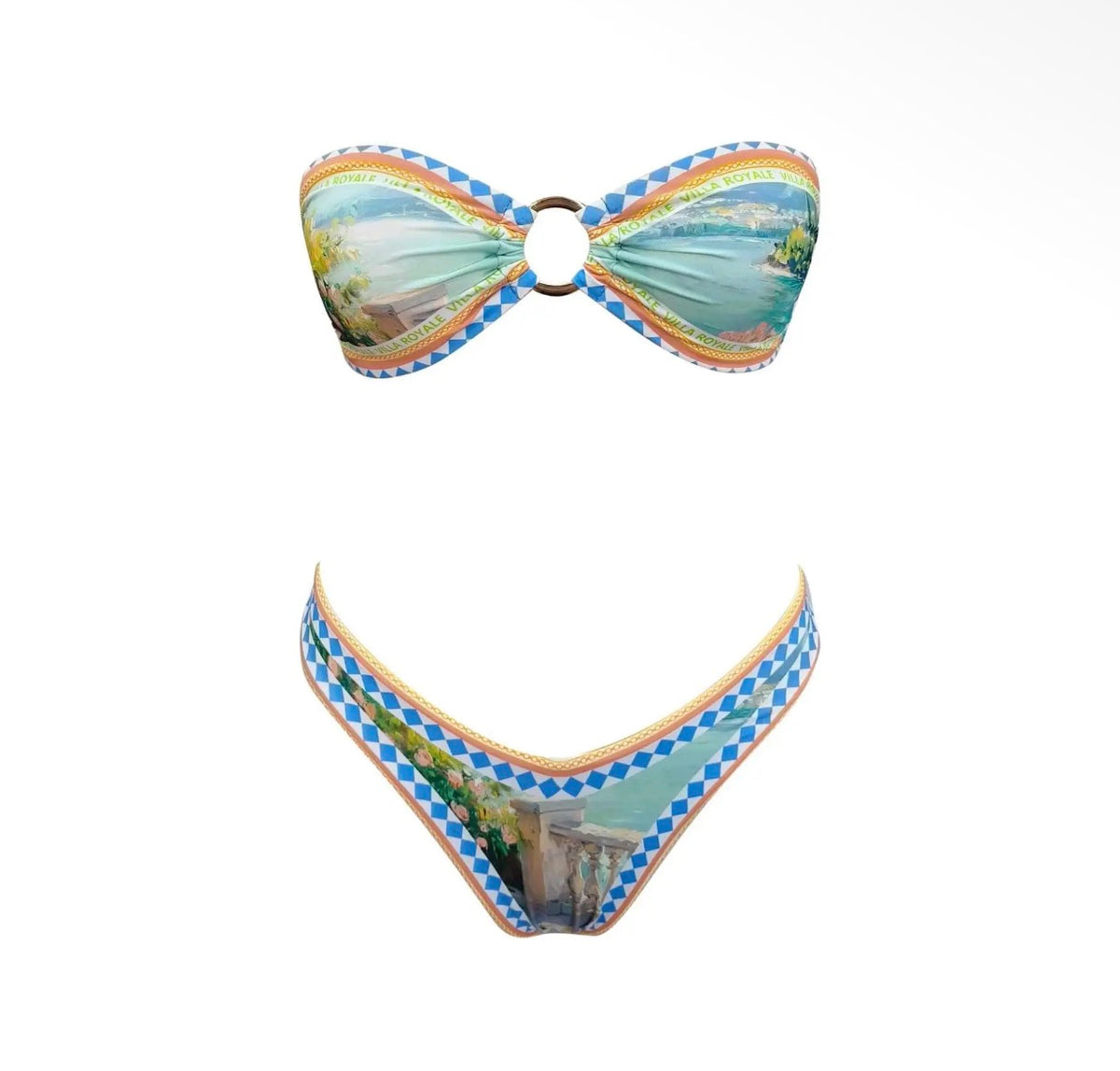 Ring Bandeau Bikini Top